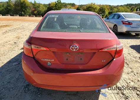 2017 Toyota Corolla L z USA, uszkodzony, nr VIN 5YFBURHE8HP700285